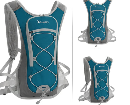 Outdoor sports backpack in multiple colours with adjustable straps and waterproof construction