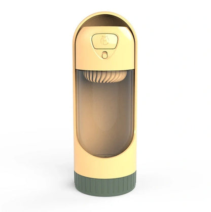 BPA-free hanging water cup for dogs with 300ml capacity and no-waste valve