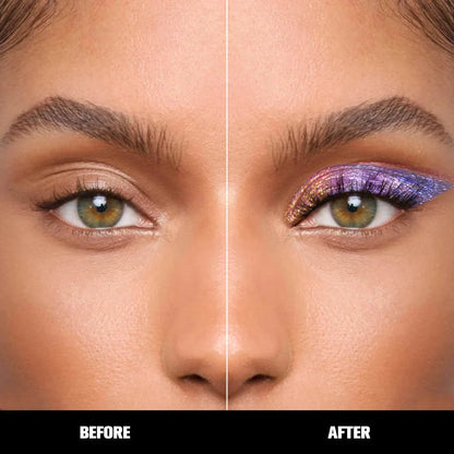 PHOFAY Chameleon Multichrome Eyeshadow Bundle showcasing eight vibrant, color-shifting shades