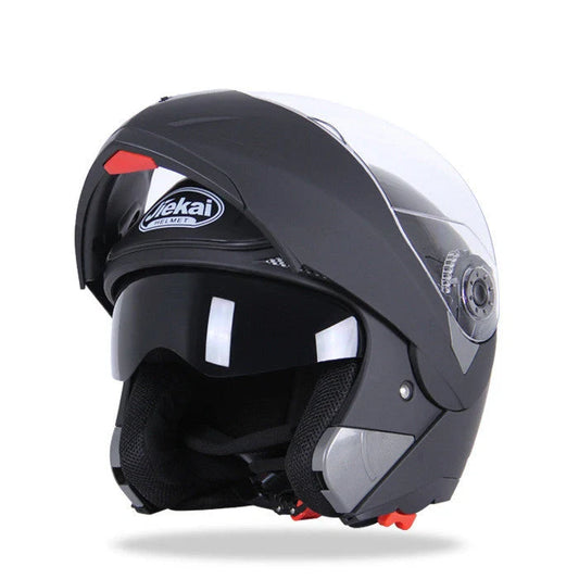 Adjustable motorcycle helmet in various colors for optimal fit and safety