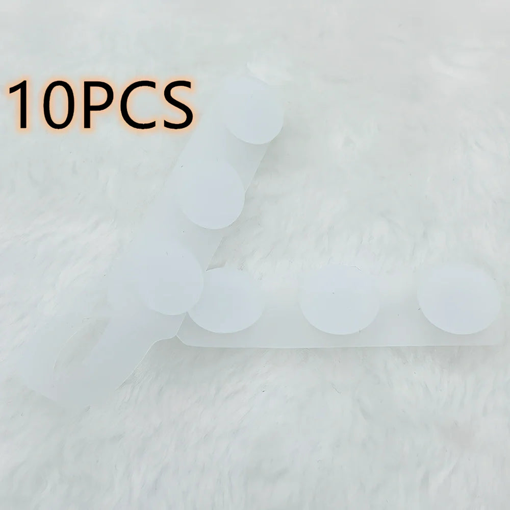 Silicone mask extension strap showing 1.5cm width and colour options including transparent