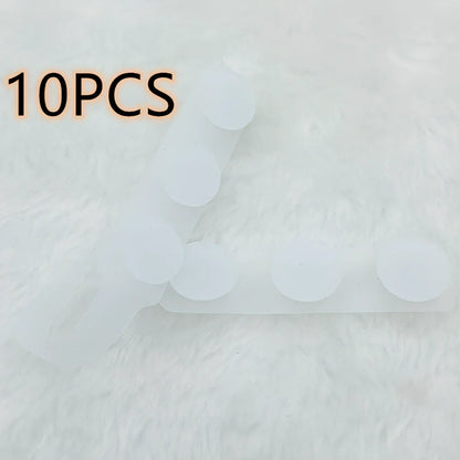 Silicone mask extension strap showing 1.5cm width and colour options including transparent