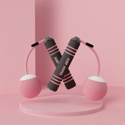 Adjustable jump rope with various color and style options, made with durable materials for an effective workout and weight loss.