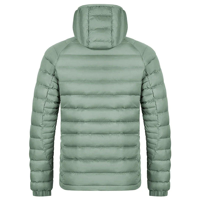 Stylish lightweight hooded jacket for men in various colors and sizes