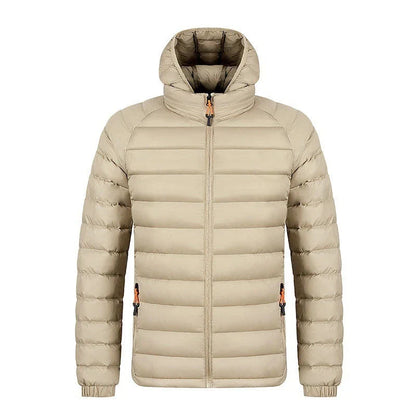 Stylish lightweight hooded jacket for men in various colors and sizes