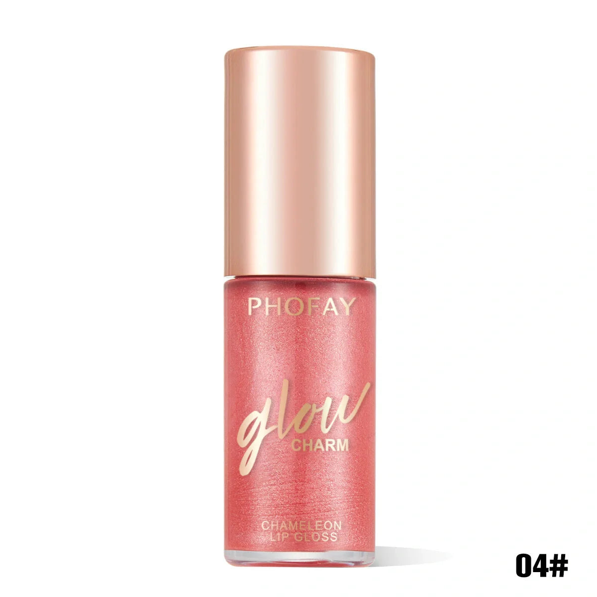 PHOFAY Shimmer Lip Gloss with moisturizing benefits and sparkling finish