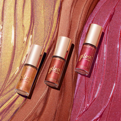 PHOFAY Shimmer Lip Gloss with moisturizing benefits and sparkling finish
