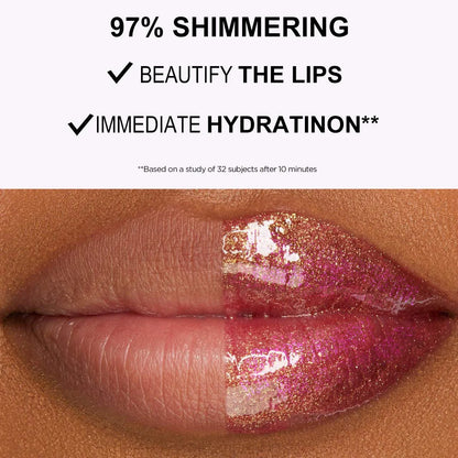 PHOFAY Shimmer Lip Gloss with moisturizing benefits and sparkling finish