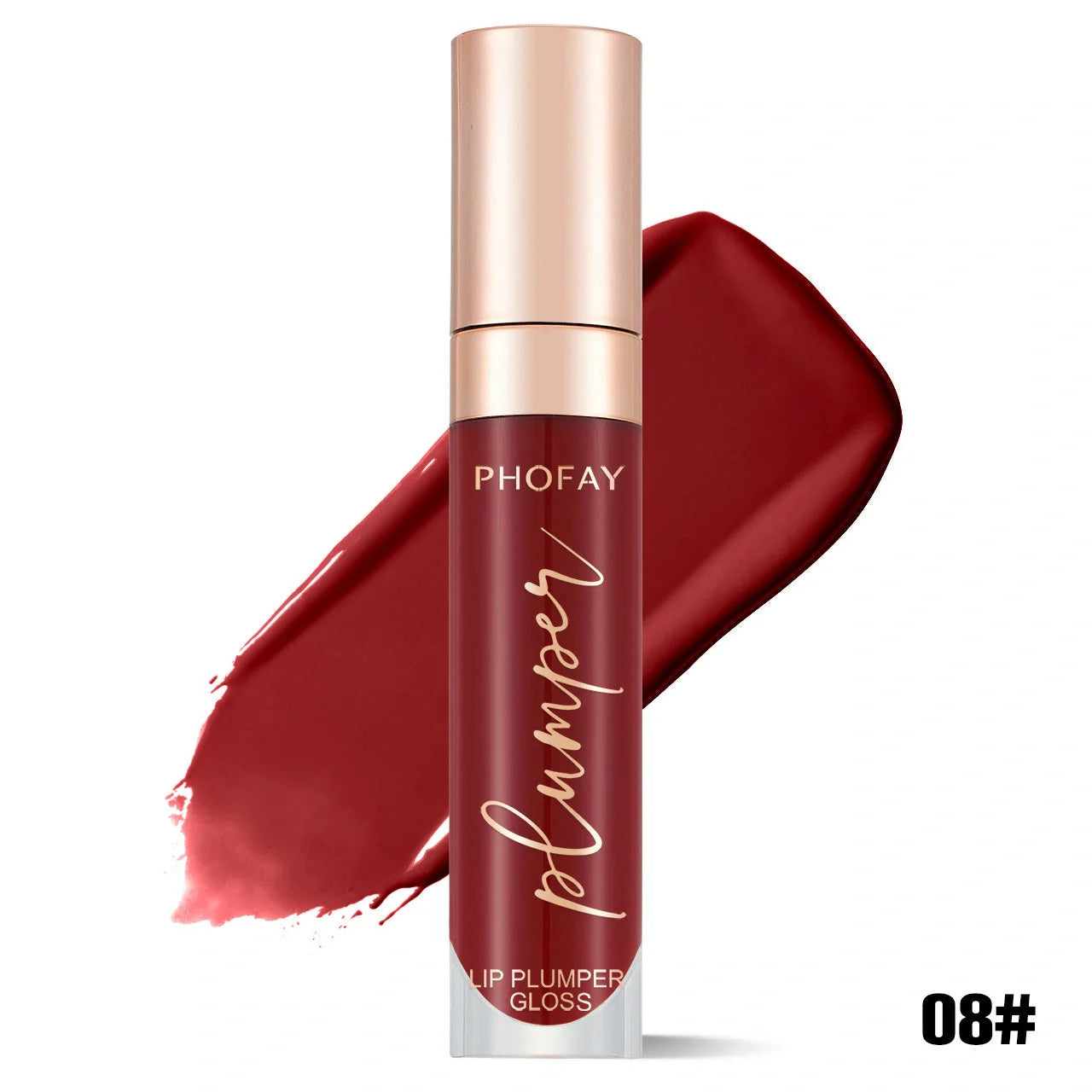 PHOFAY Shiny Lip Plumper Gloss for fuller, glossy lips