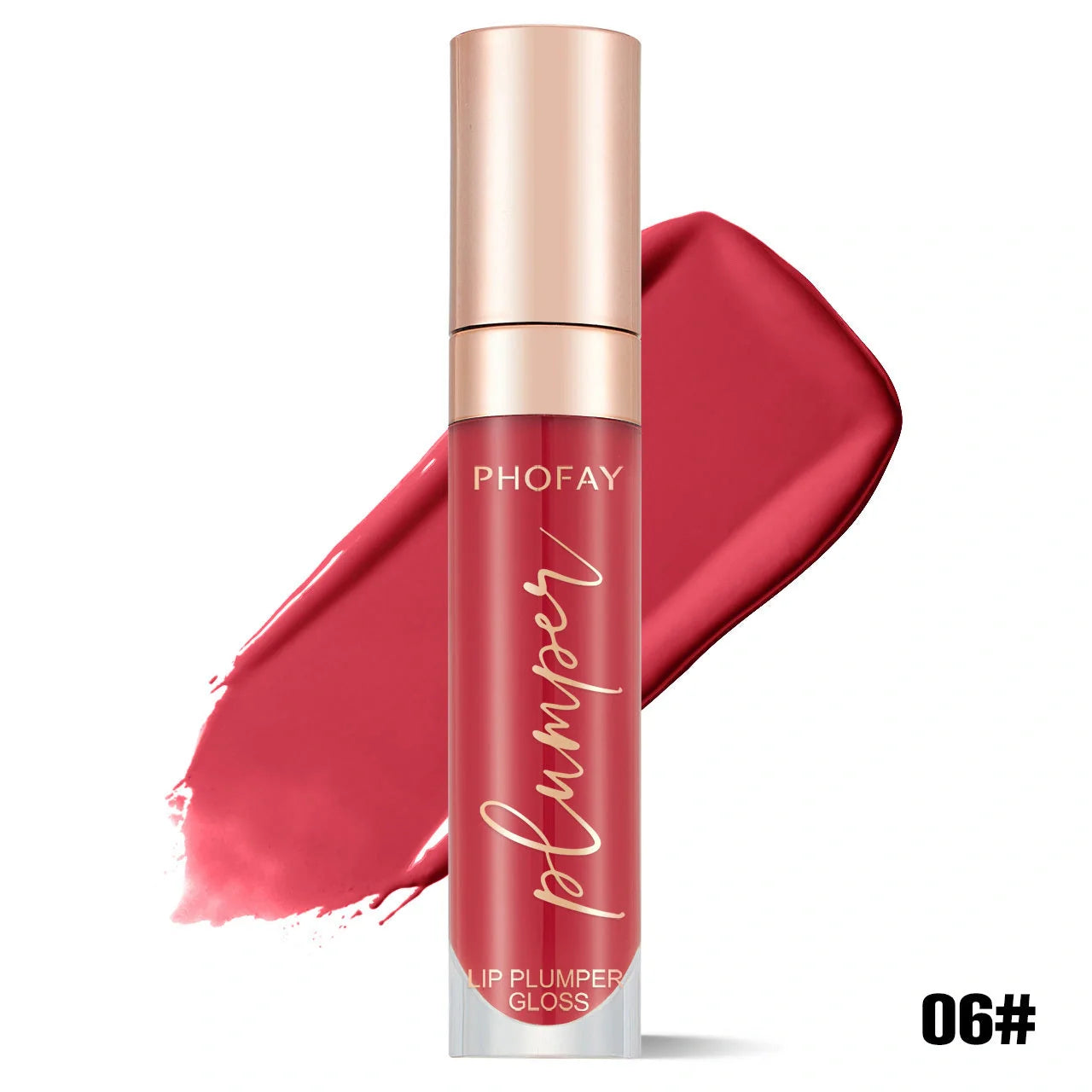 PHOFAY Shiny Lip Plumper Gloss for fuller, glossy lips