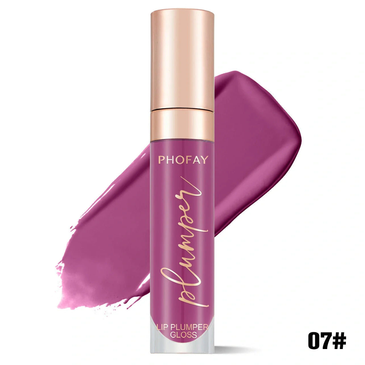 PHOFAY Shiny Lip Plumper Gloss for fuller, glossy lips