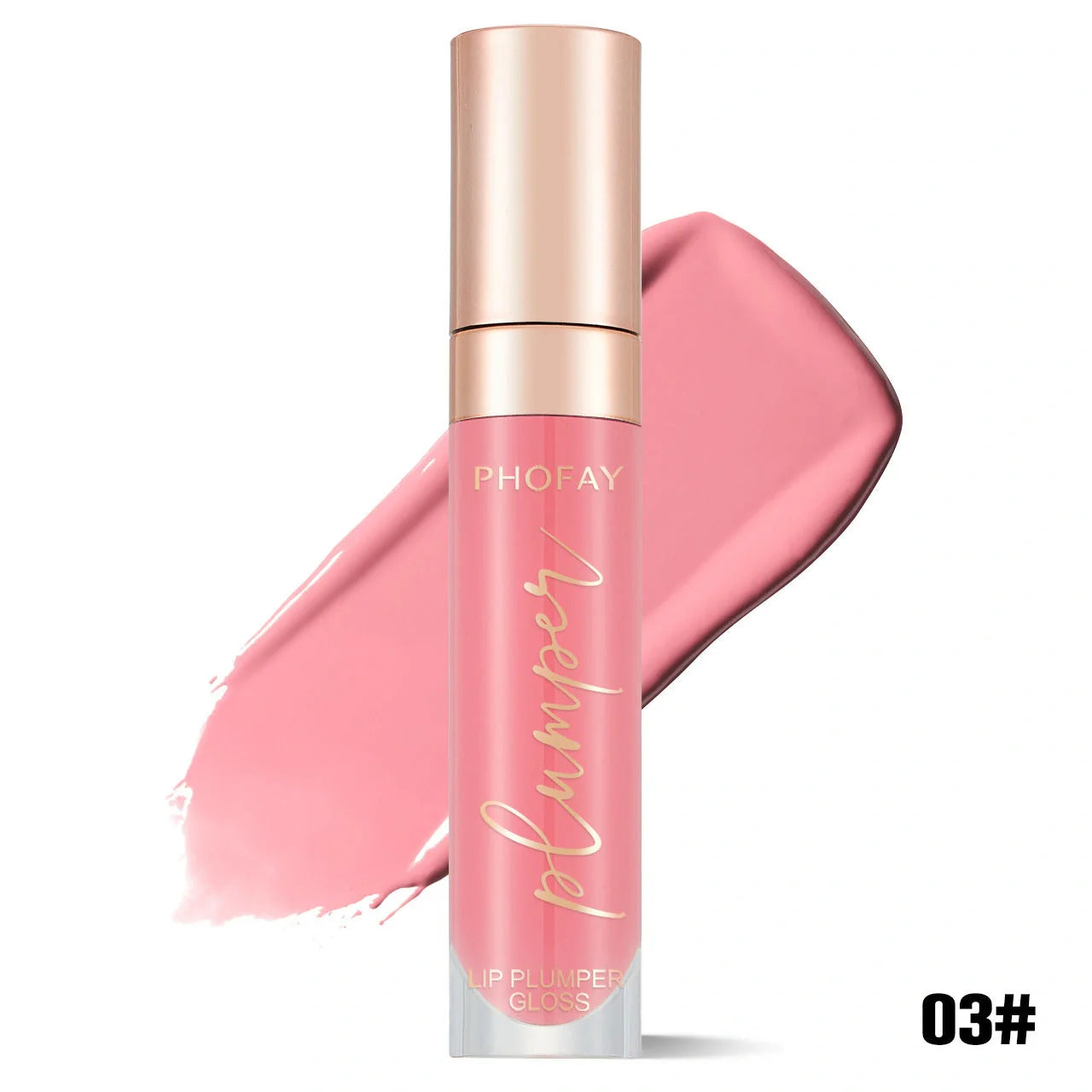 PHOFAY Shiny Lip Plumper Gloss for fuller, glossy lips