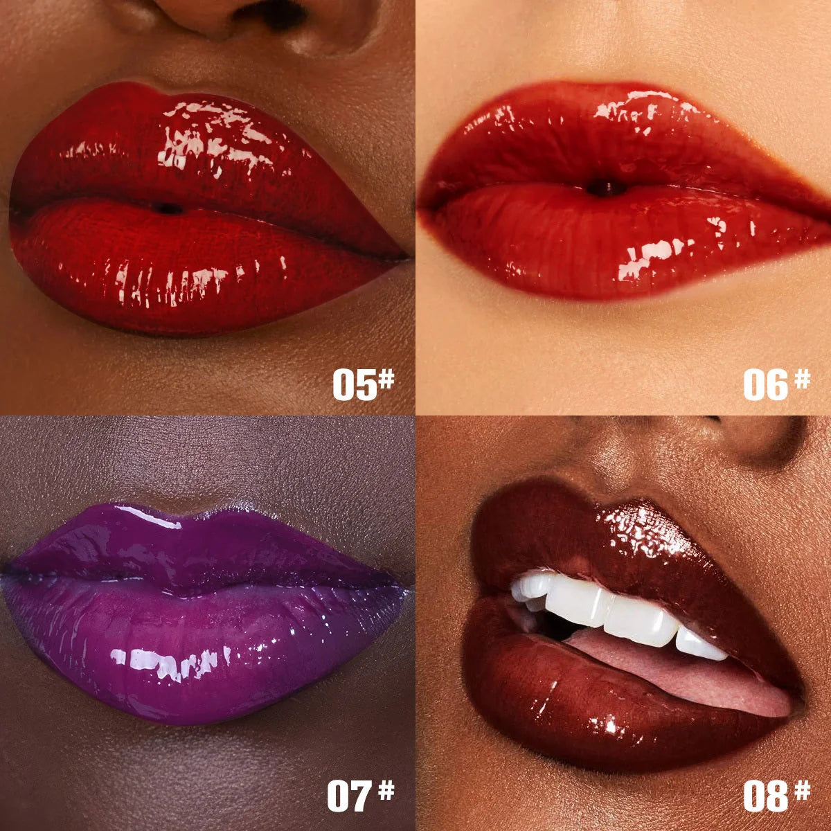 PHOFAY Shiny Lip Plumper Gloss for fuller, glossy lips
