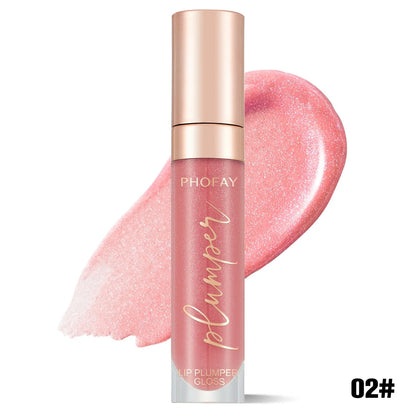 PHOFAY Shiny Lip Plumper Gloss for fuller, glossy lips