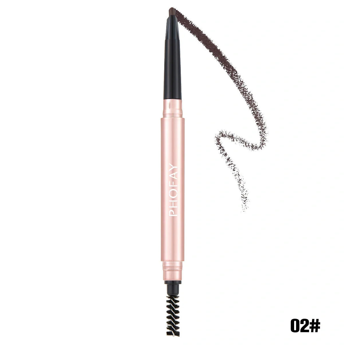 PHOFAY Waterproof Eyebrow Pencil for natural-looking, smudge-proof brows
