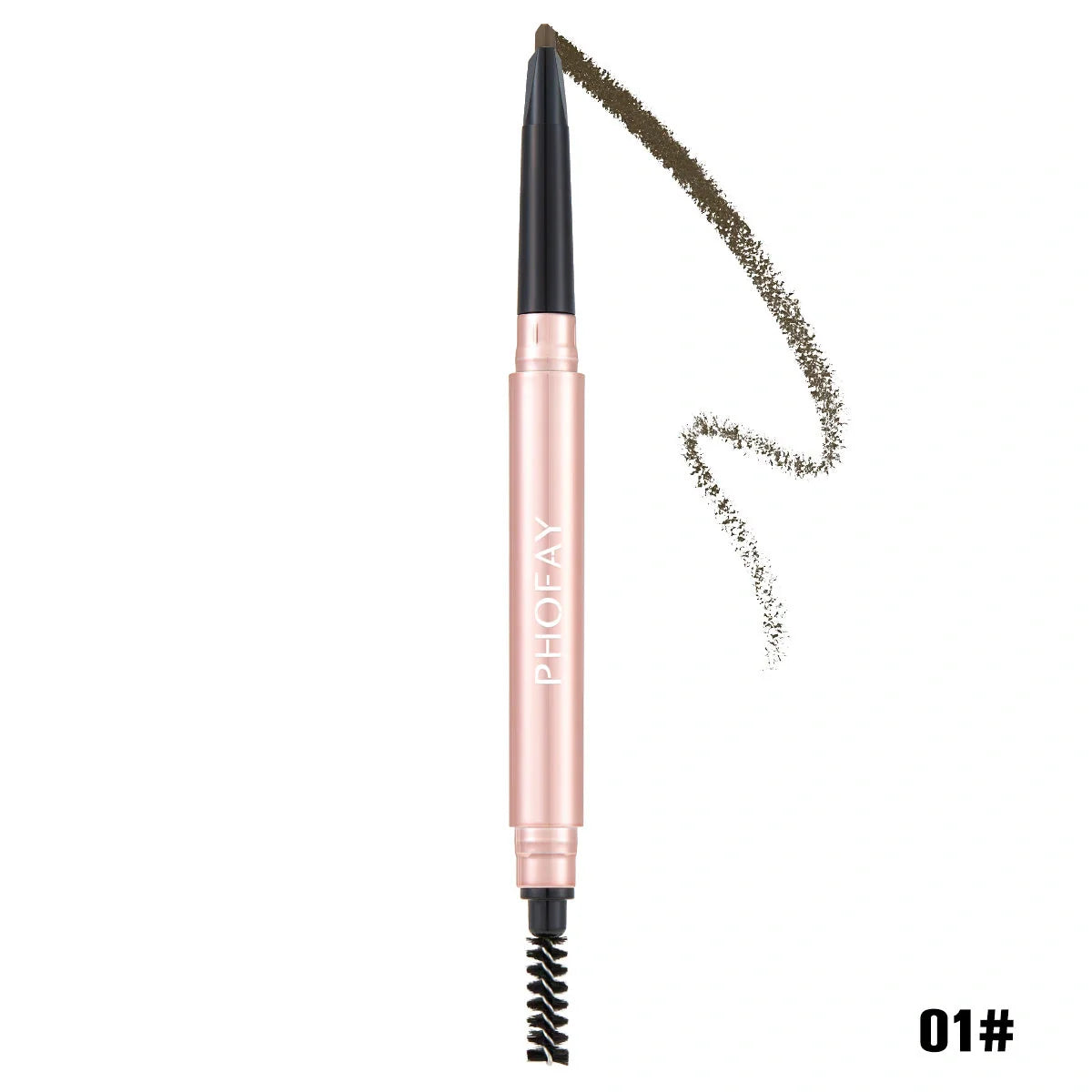 PHOFAY Waterproof Eyebrow Pencil for natural-looking, smudge-proof brows