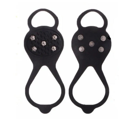 Silicone Non-Slip Shoe Grips for ice and snow safety in multiple colors