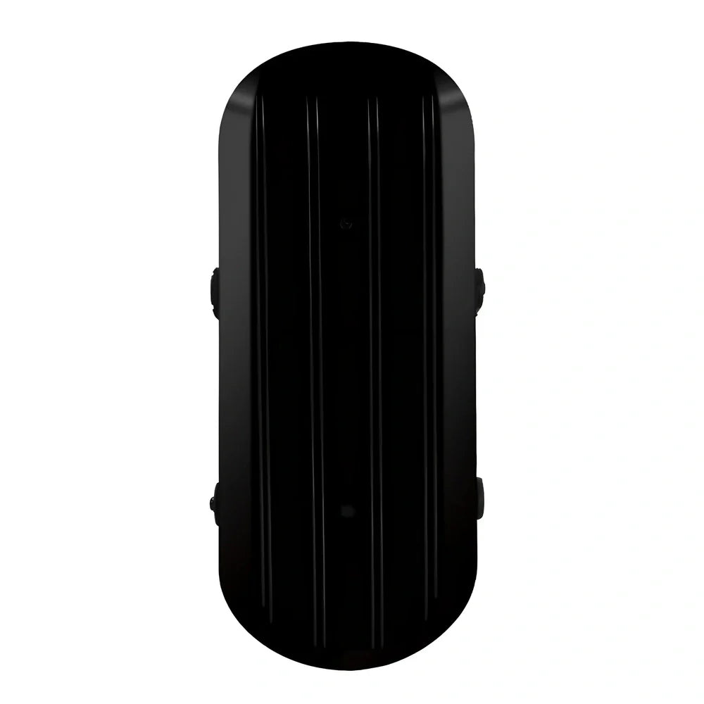 Black ultra-thin ski shoes with lace-up closure and 10cm upper height for snow sports