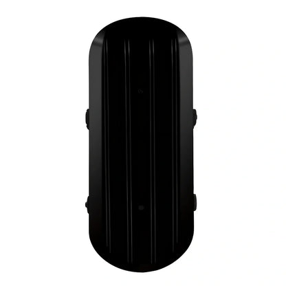 Black ultra-thin ski shoes with lace-up closure and 10cm upper height for snow sports