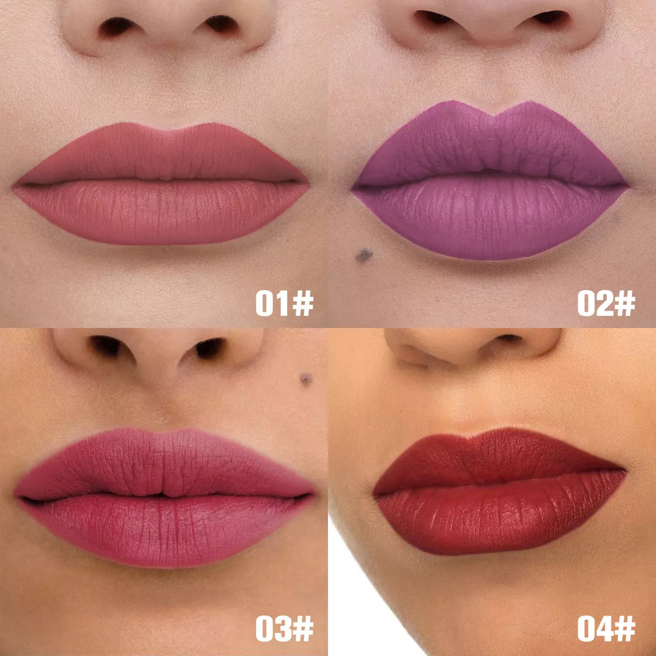 PHOFAY Non-Sticky Lip Gloss in various shades for hydrated, shiny lips
