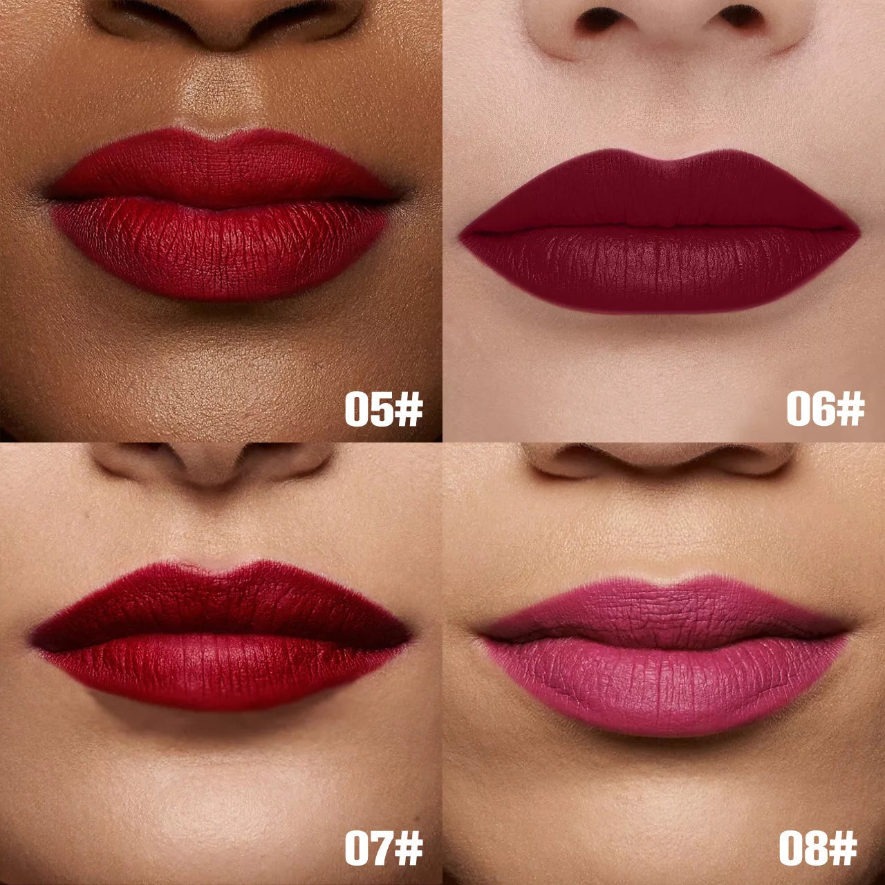 PHOFAY Non-Sticky Lip Gloss in various shades for hydrated, shiny lips