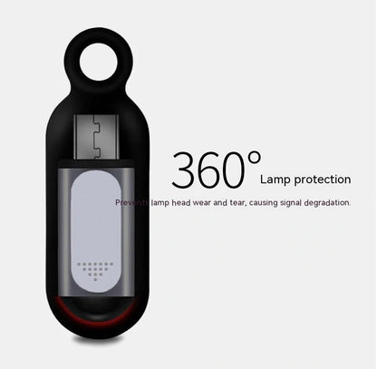 Sleek Aluminum Phone Infrared Remote Control for iOS and Android devices