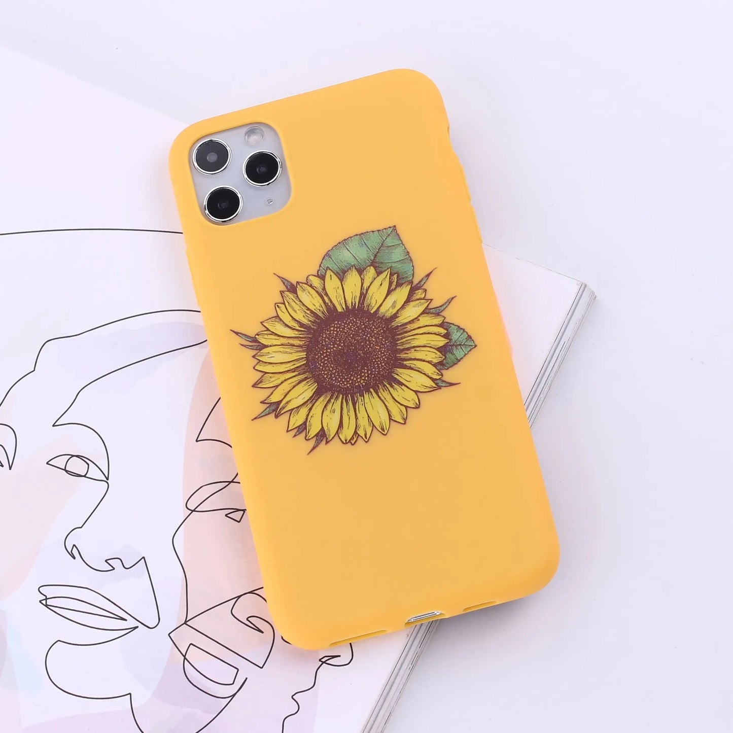 TPU mobile phone case for Apple iPhone in a selection of multi-colour painted back cover designs.