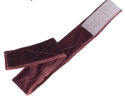 Adjustable headband with flexible velvet grip for securing wigs in place comfortably and stylishly