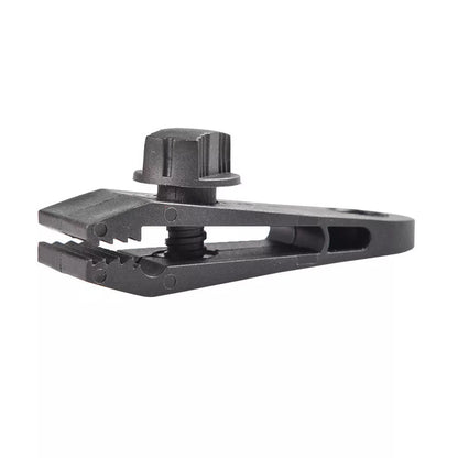 Outdoor tent fixed plastic clip for securing canopies in windy conditions