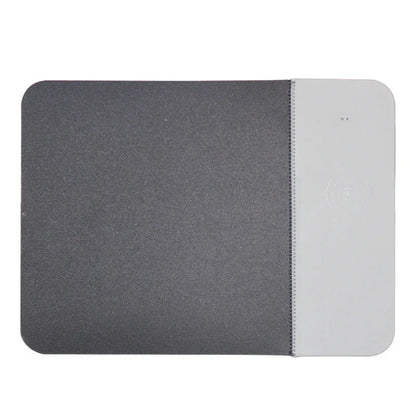 5W wireless charging mouse pad with high-precision fabric surface, natural rubber base, and anti-slip grip for seamless desk setup