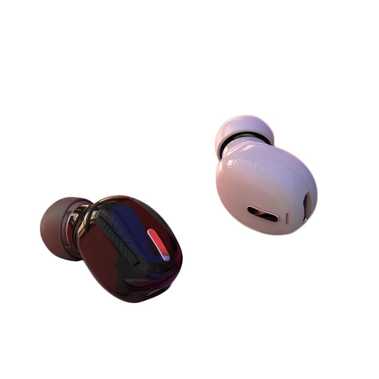 X9 single-ear mini Bluetooth headset in black or white with bare metal or full set design