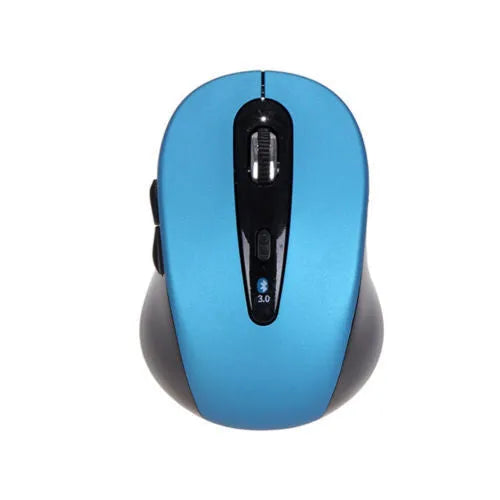 Wireless dual-mode mouse in black with Bluetooth 5.0 and 2.4GHz, 2400dpi optical sensor, six keys and four-way wheel, 100 x 60 x 40mm
