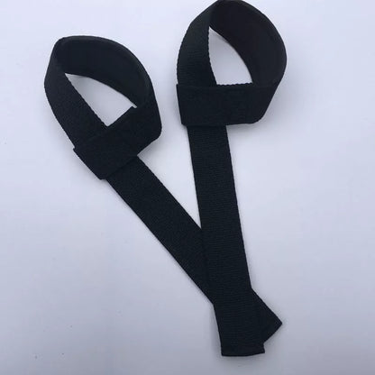 Non-slip booster wrist bandage for weightlifting, durable nylon material, dimensions 55 cm x 4 cm