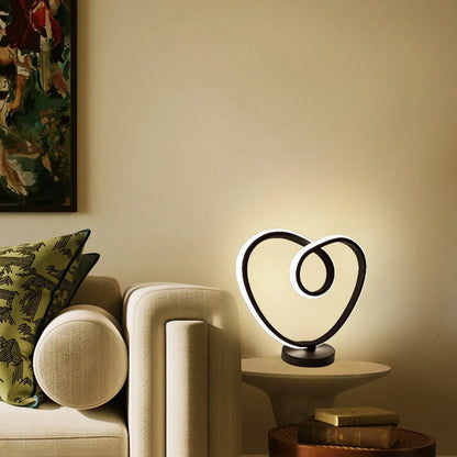 Black musical note-shaped Bluetooth lamp with app control and RGB lighting.