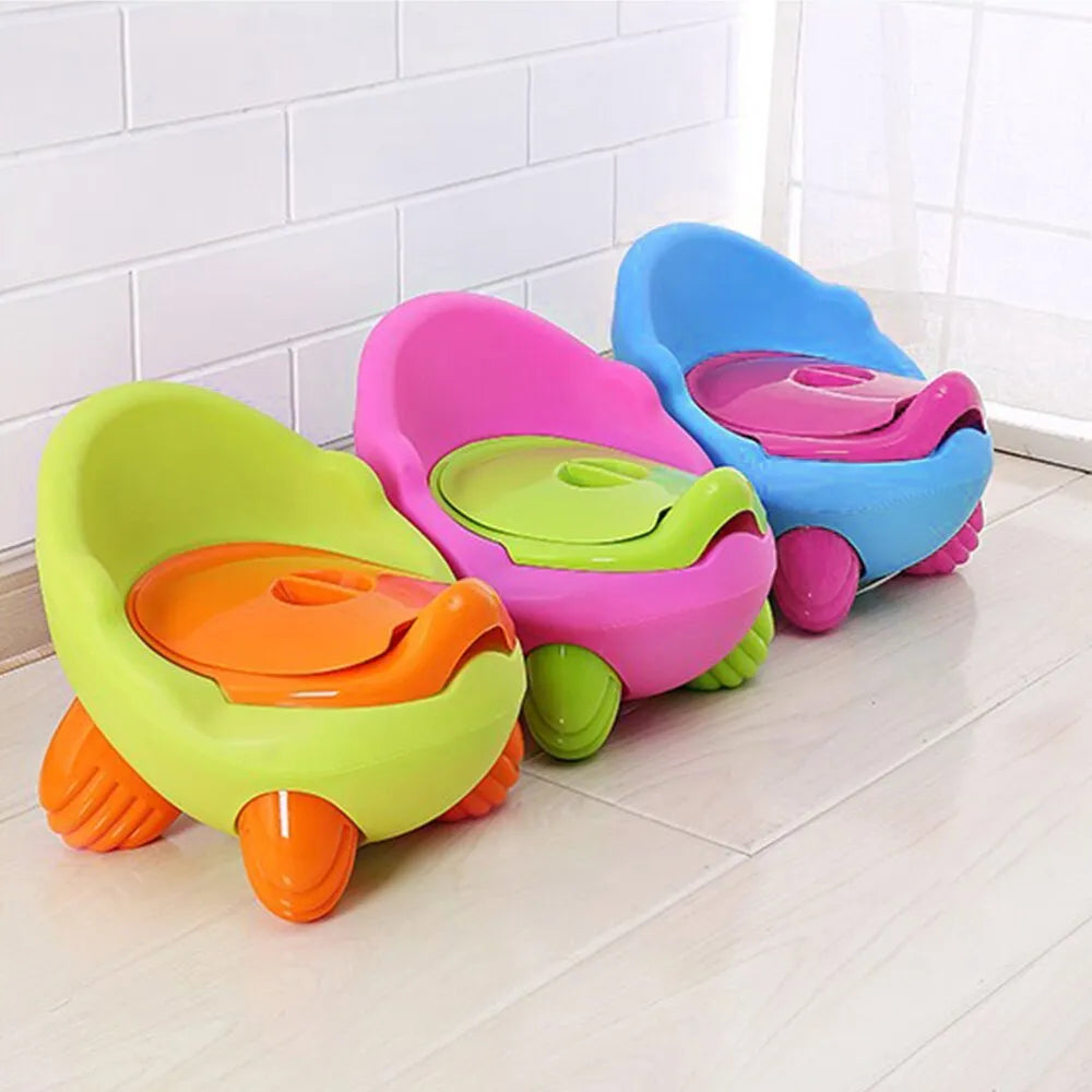Dandan children's training toilet with removable bowl in PP plastic, available in six colours