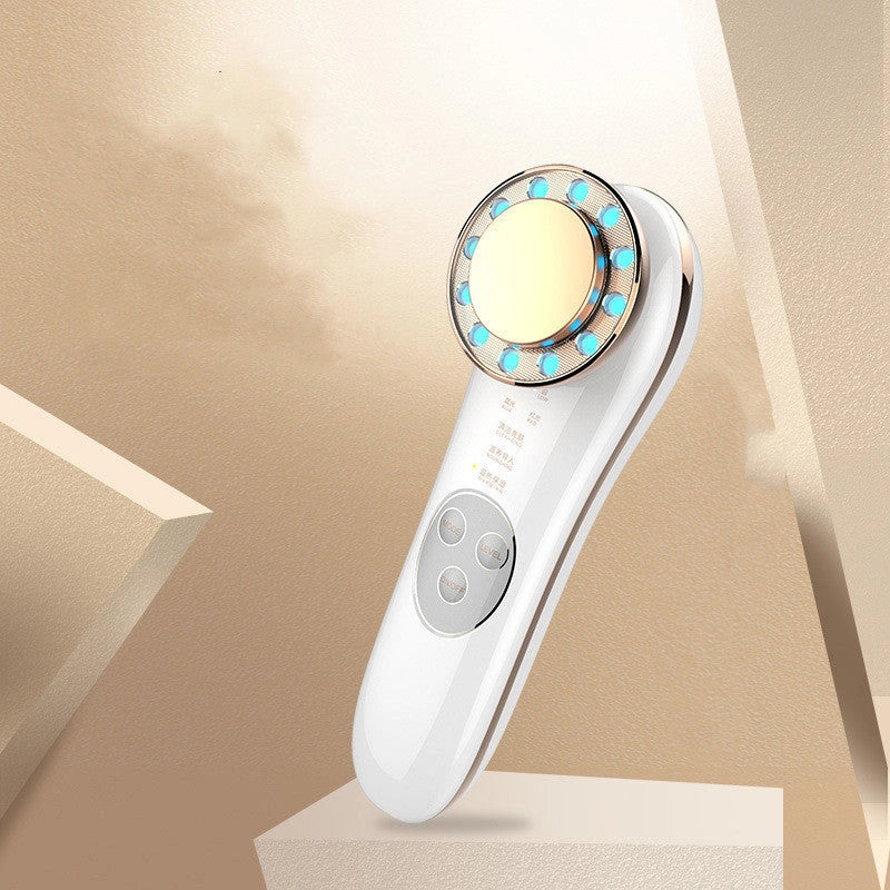 7-in-1 Facial Massager with Galvanic and High Frequency Technology for skin care