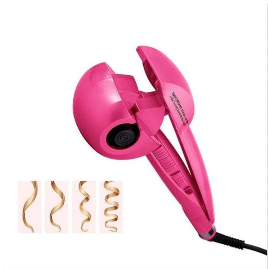 Ceramic pear flower perm styler with adjustable settings for perfect curls