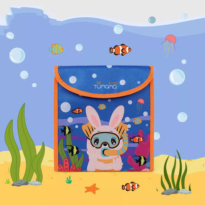 Graffiti drawing board with 12-color liquid chalk, safe for kids, easy to clean