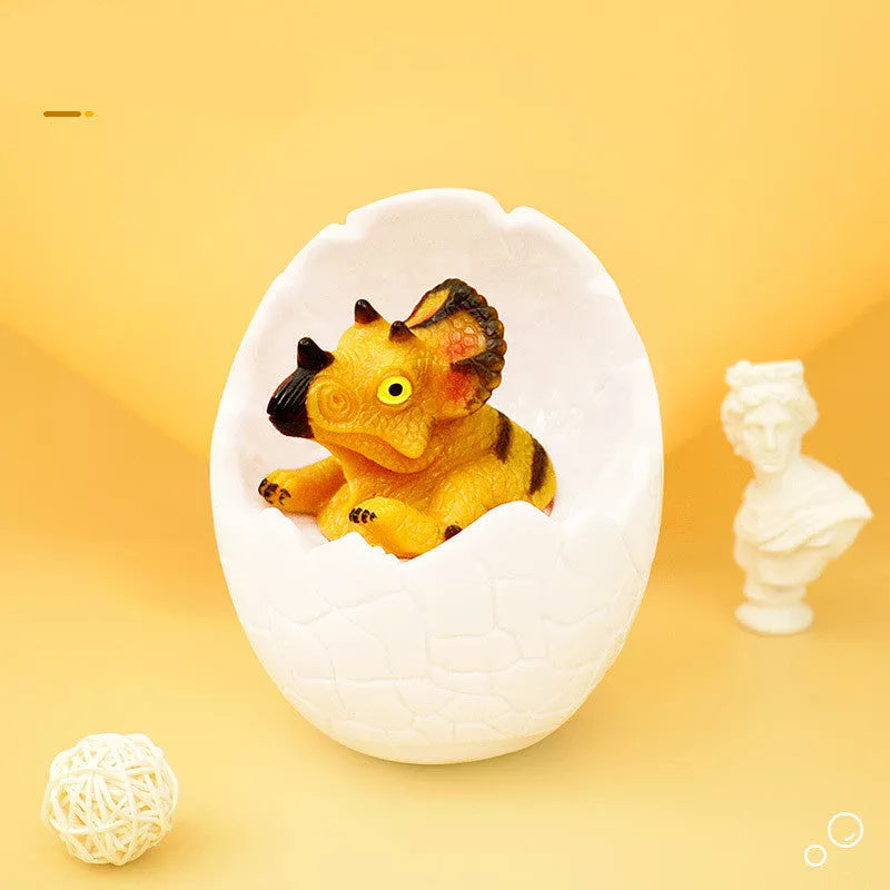 Touch 3D Dinosaur Night Light with customizable LED colors and USB power