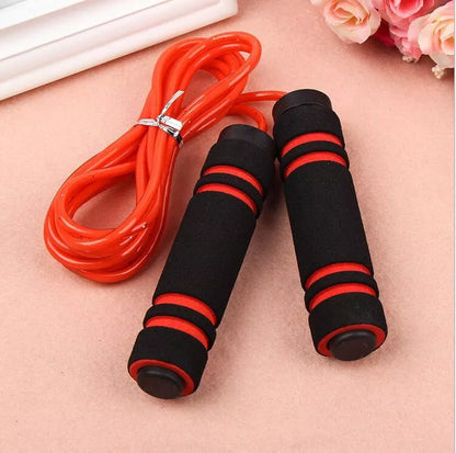 Adjustable Jump Fit Rope with weighted handles and speed-optimized cable