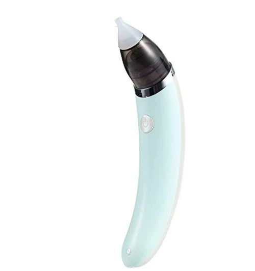 Electric Nasal Aspirator with Adjustable Suction Power and Soft Silicone Tips for Gentle Nasal Clearing in Babies