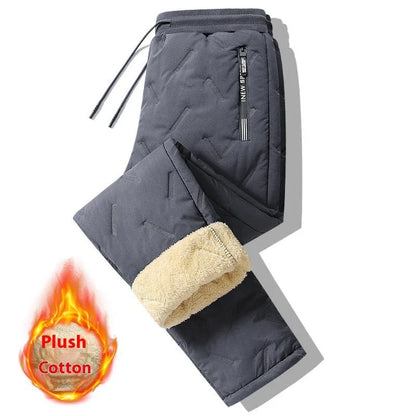 Men's premium insulated winter pants in various colors and styles