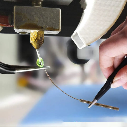 MK8 3D printer nozzle kit with brass nozzle and stainless steel cleaning pin for Ender 3 and CR-10