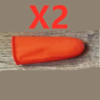 Ergonomic silicone blade protector for safe and efficient vegetable and fruit harvesting
