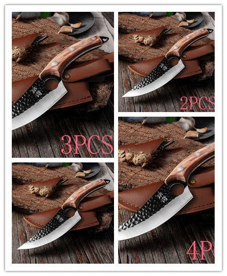 Handcrafted stainless steel boning knife with ergonomic handle for precision cooking tasks