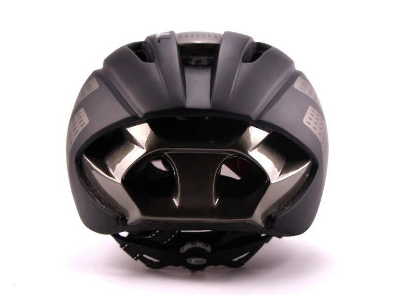 Bicycle Aero Helmet with magnetic computer lens and ventilation holes for cycling