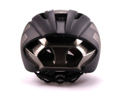 Bicycle Aero Helmet with magnetic computer lens and ventilation holes for cycling