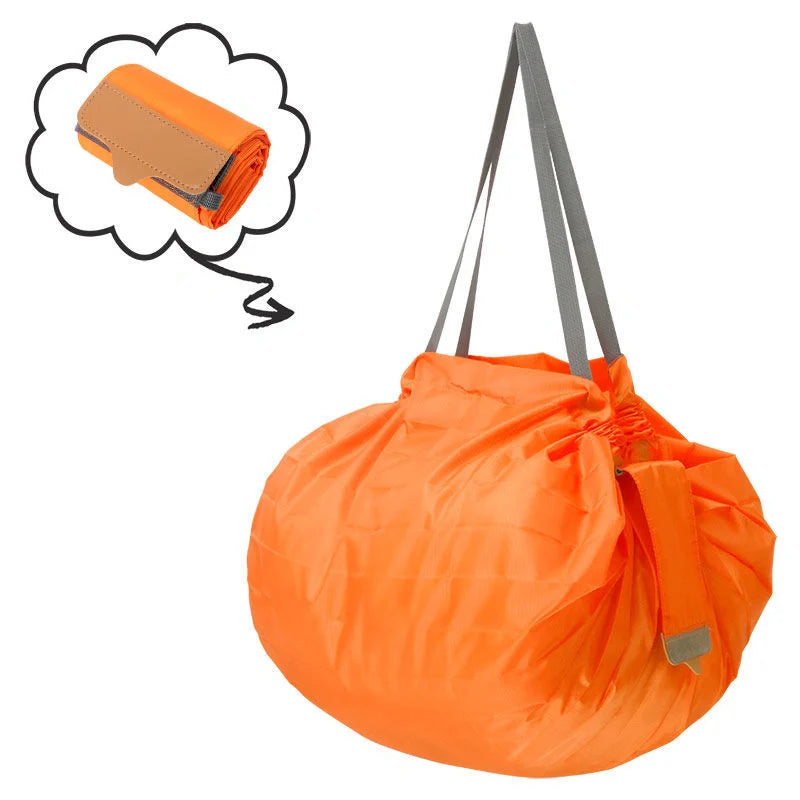 Dorathye Foldable Waterproof Shopping Bags in various colors, showcasing large capacity and durable design