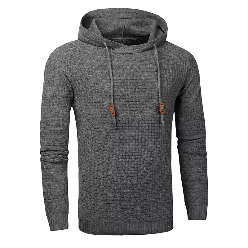 Men's hoodie sweater in various colors and sizes, made from 65% cotton and 35% polyester blend