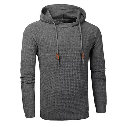Men's hoodie sweater in various colors and sizes, made from 65% cotton and 35% polyester blend